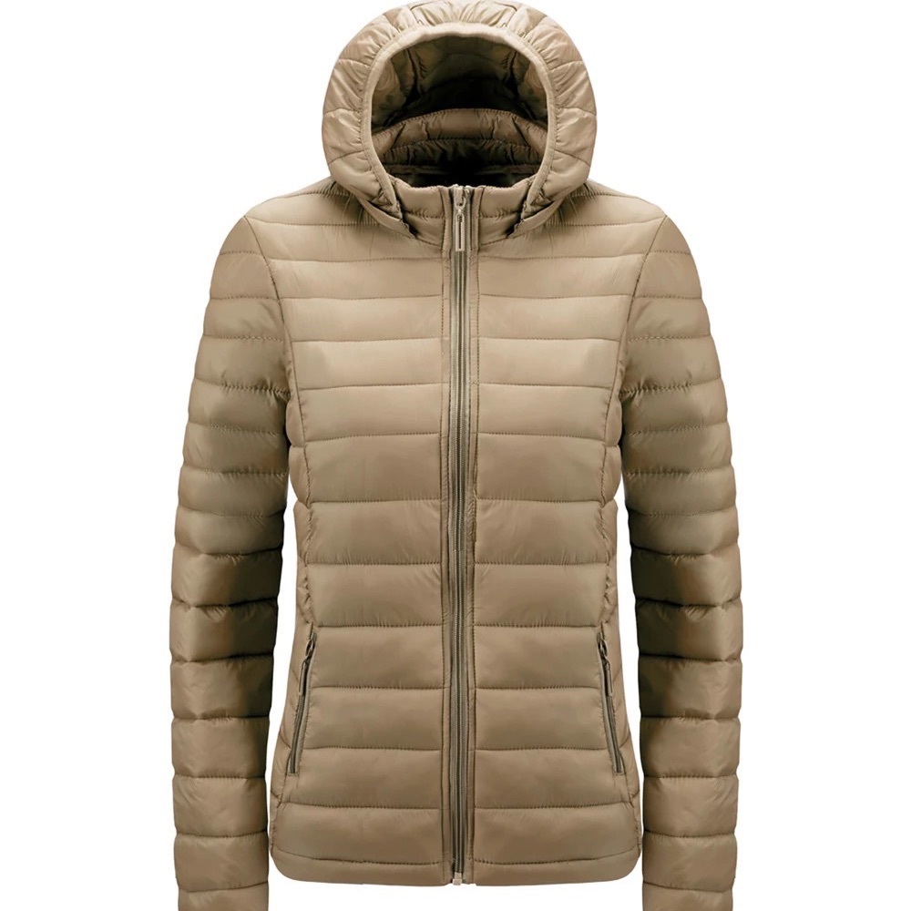 Winter Coat Women Ultralight Jacket Long Sleeve Warm Parka
